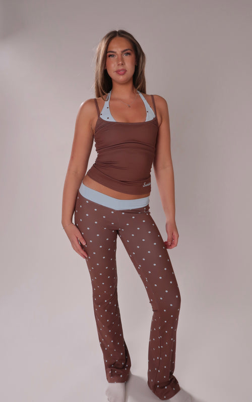 Mocha dott Topp