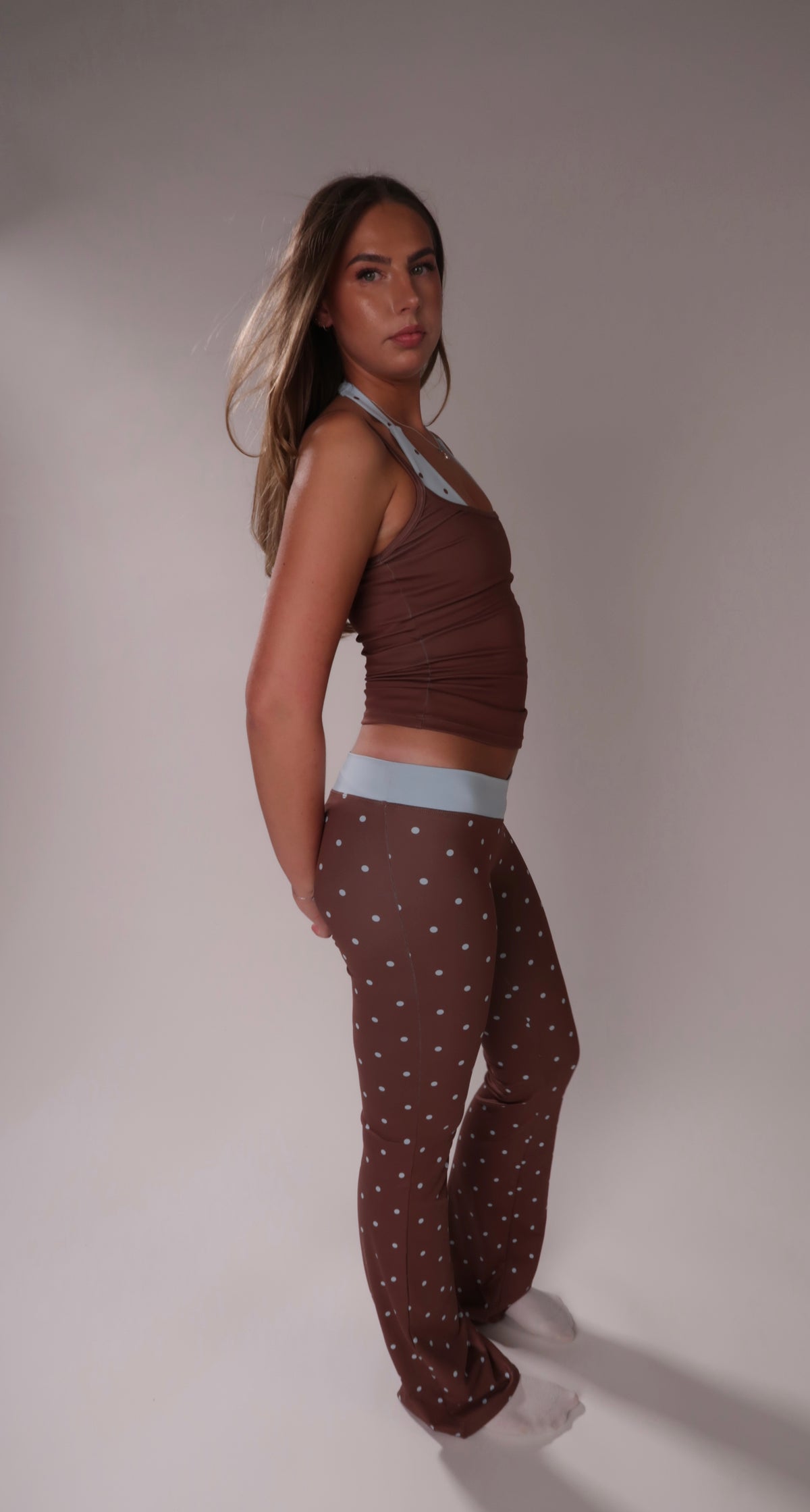 Mocha dott leggings