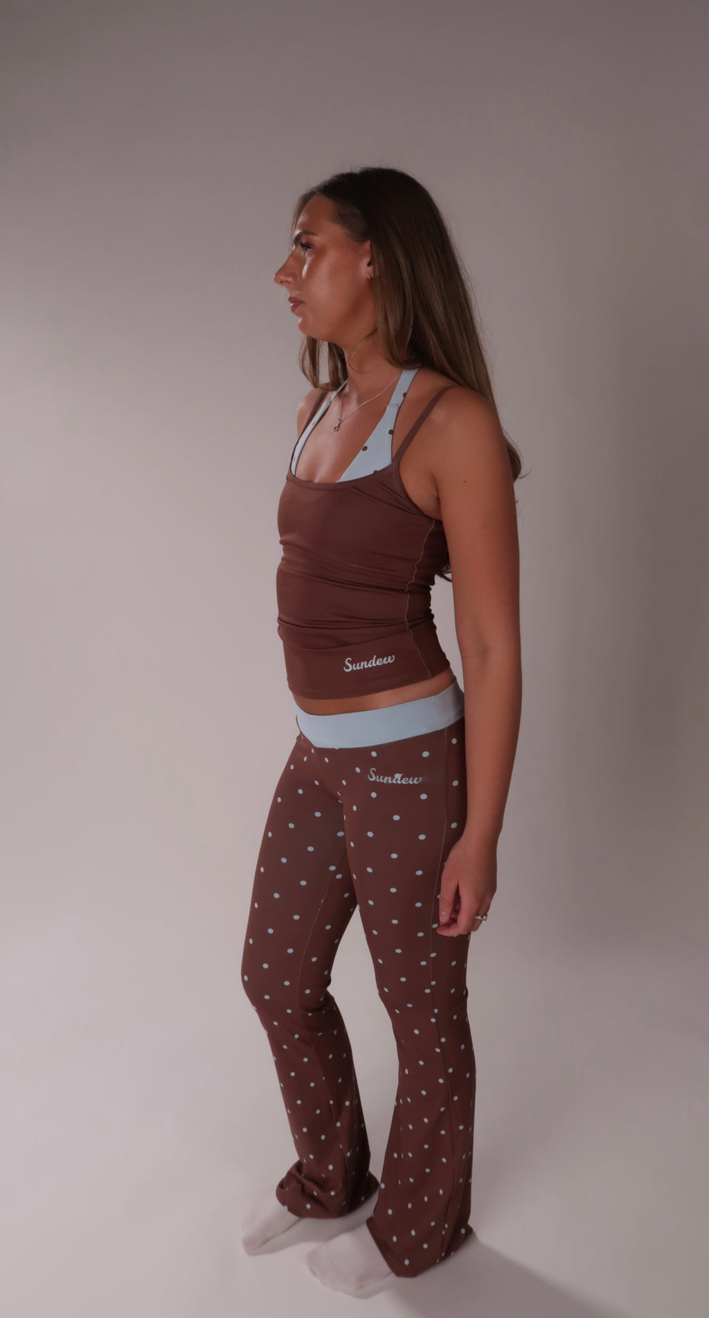 Mocha dott leggings