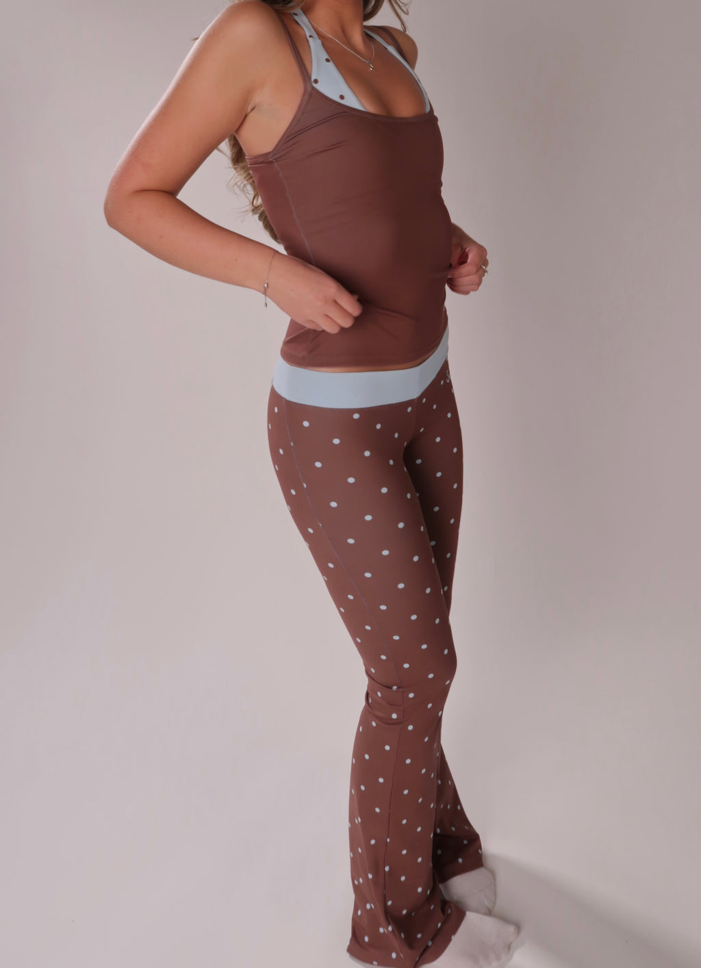 Mocha dott leggings
